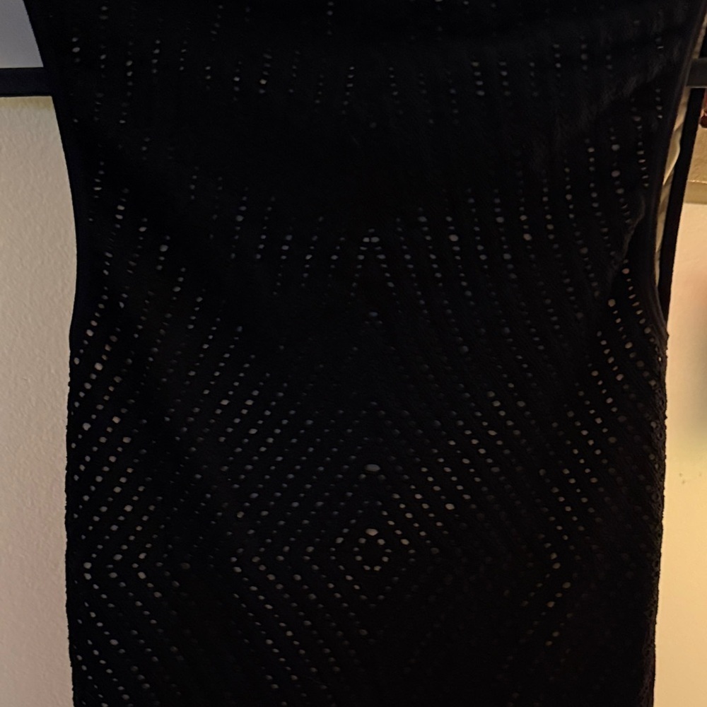 Bebe Black Geometric Mini Dress - Picture 2 of 5